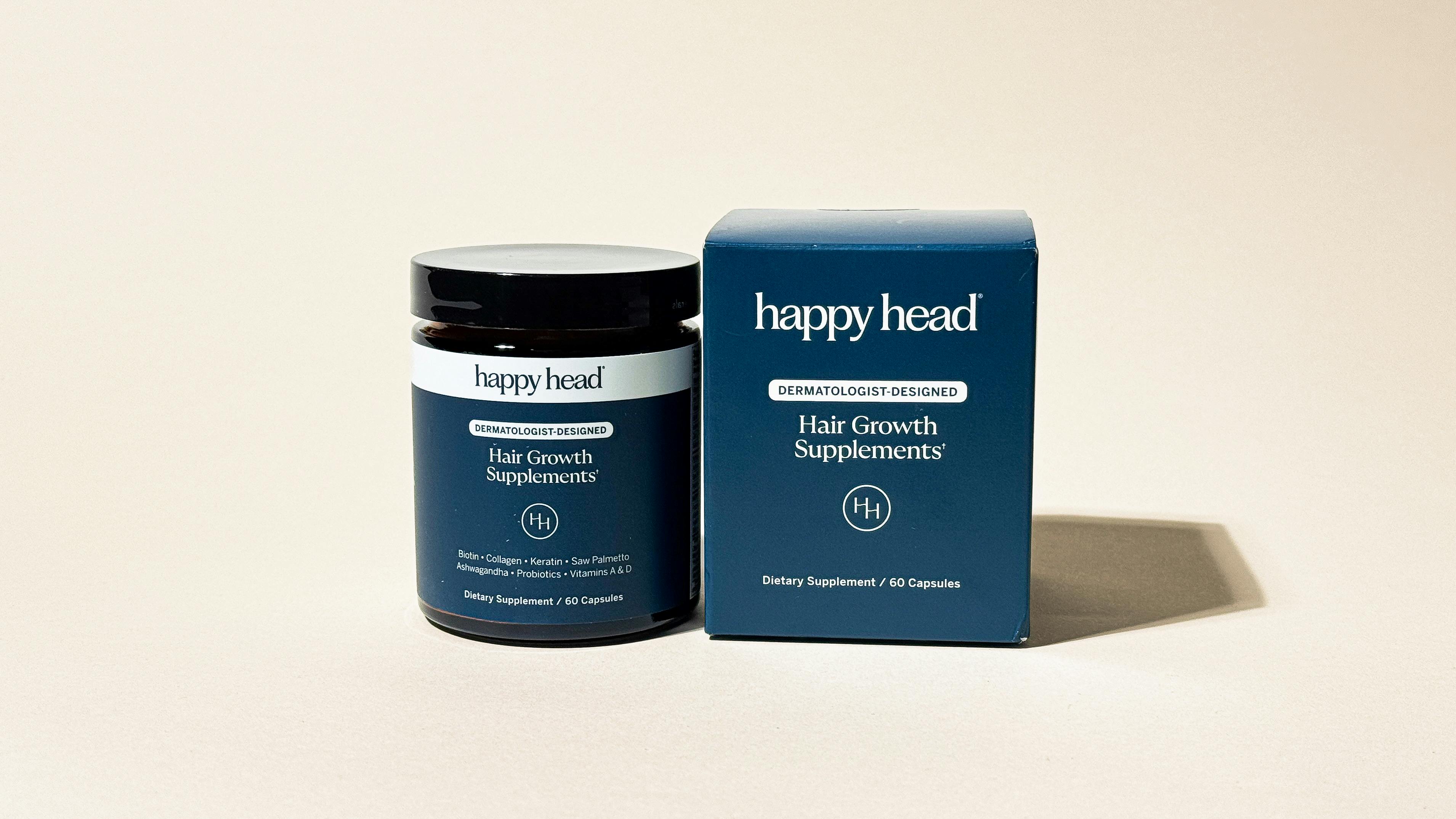 Happy Head Reviews Hair Growth Supplement