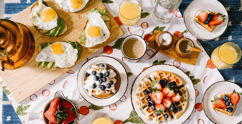 Ideas for healthy and creative breakfast