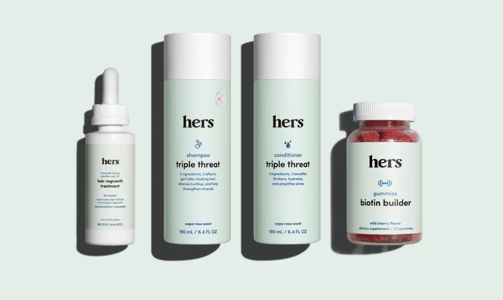 Hers Hair Review: All about Hers shampoos, conditioners, hair loss treatments, and more