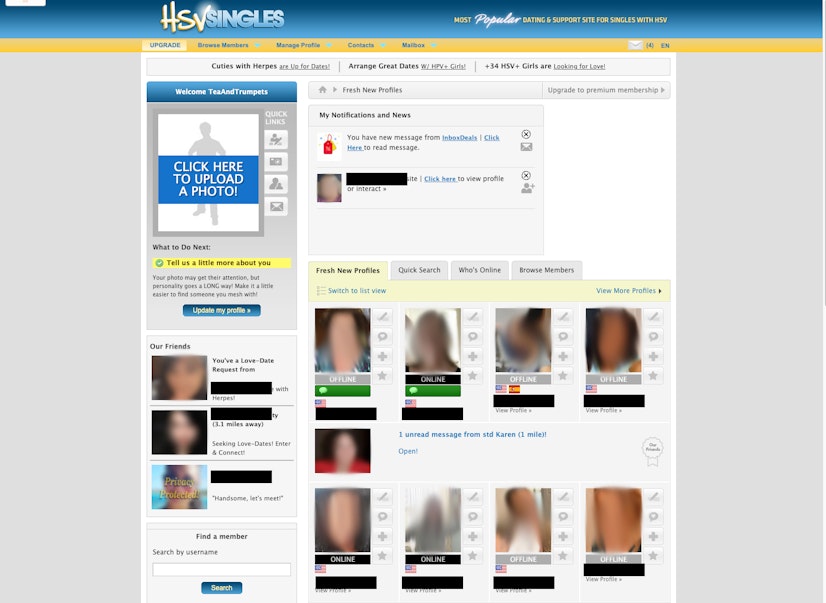 HSV Singles Homepage