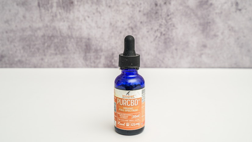 Innovet PURCBD+ Organic Full Spectrum CBD oil for dogs and cats, 125mg pet tincture