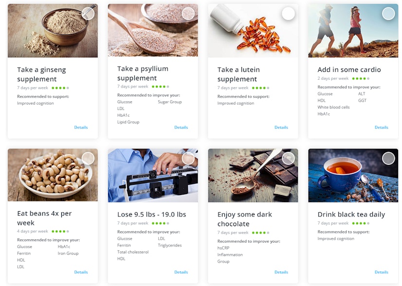 InsideTracker Action Plan