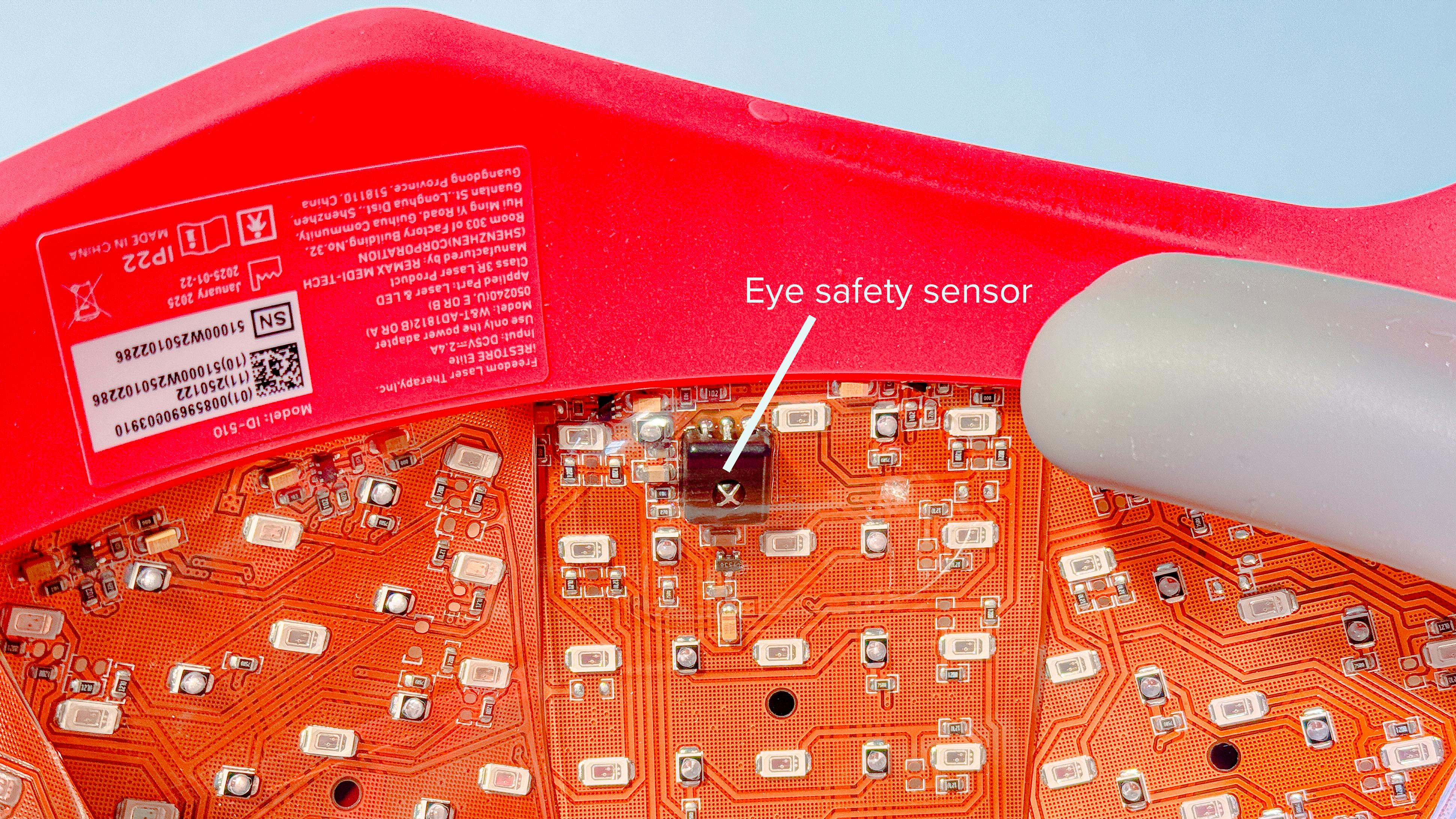 Irestore Inside Eye Safety Seneor