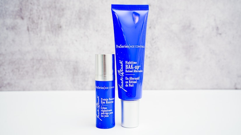 Jack Black Nighttime Bakup and Protein Booster Eye Rescue