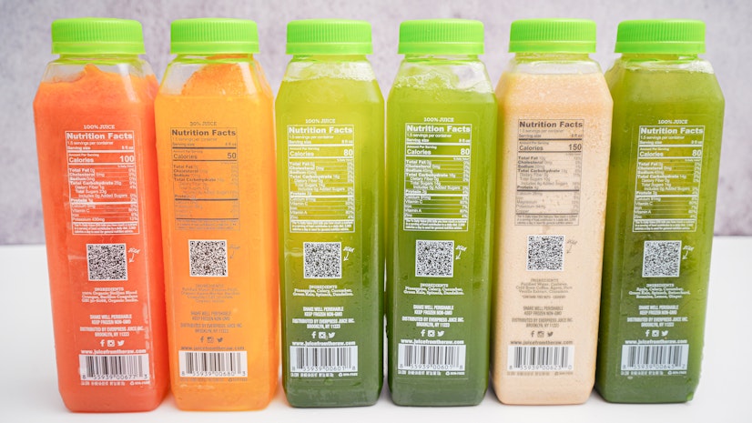 Juice From The Raw Cashew Coffee Milk Cleanse Ingredients