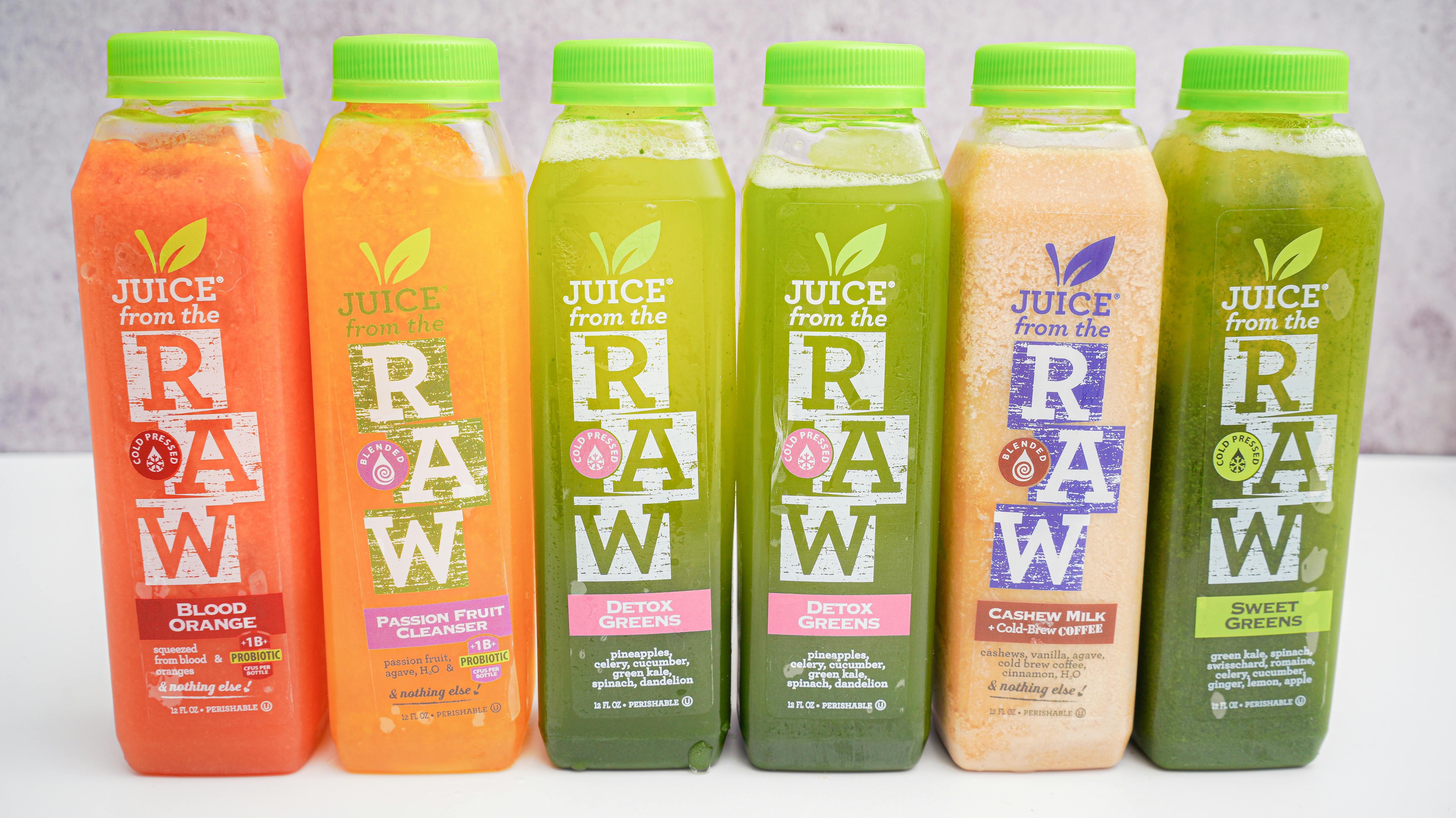 Juice From The Raw Cashew Coffee Milk Cleanse