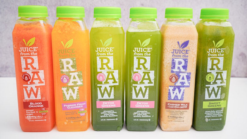 Juice From The Raw Cashew Coffee Milk Cleanse