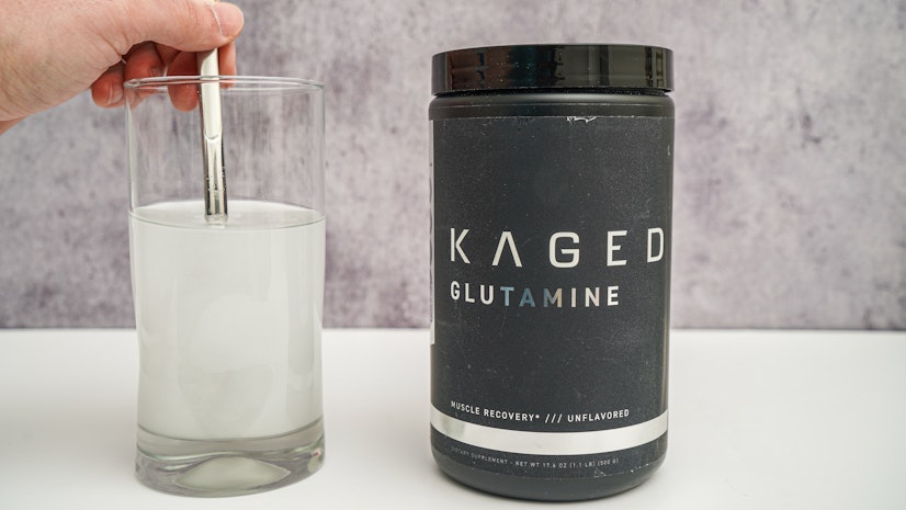 Kaged Glutamine mixed