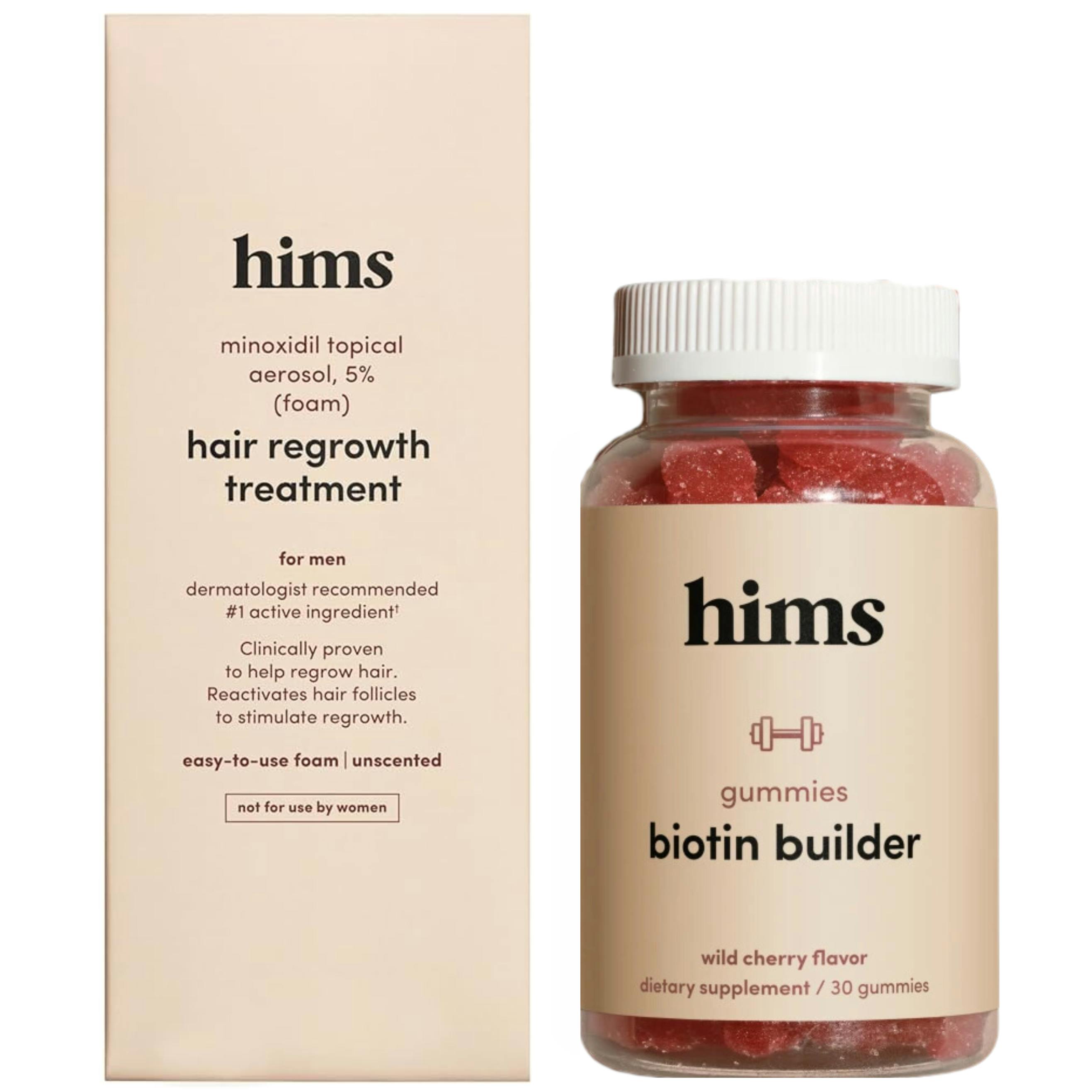 Keeps vs Hims Hair loss