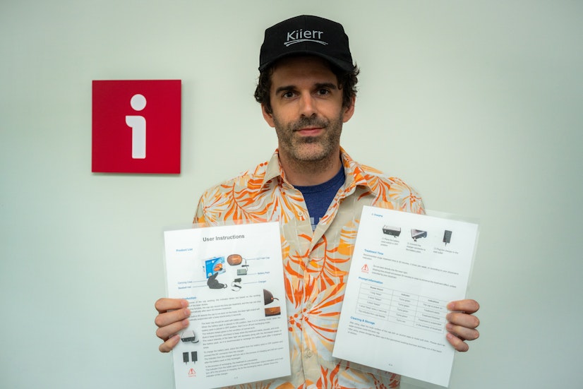 Kiierr 272 MD Laminated User Manual In Hand