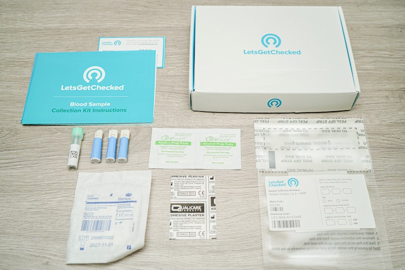 LetsGetChecked Herpes Test Kit - the best at-home herpes test