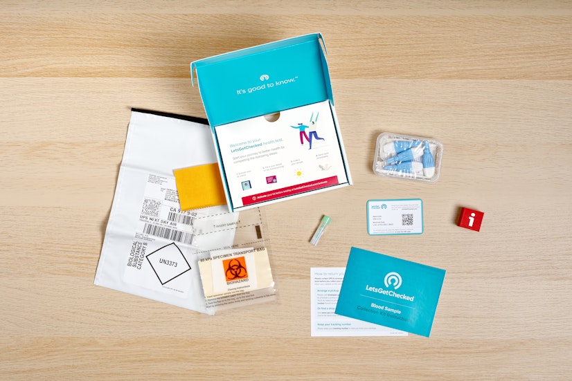 LetsGetChecked test kit