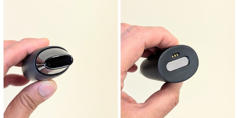 Side-by-side view of Lumen’s nozzle and vent.