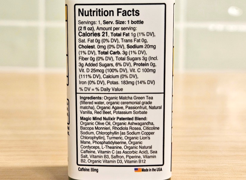 Magic Mind Review Ingredients