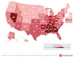 Which U.S. State Has the Most Stressful Work Environment?