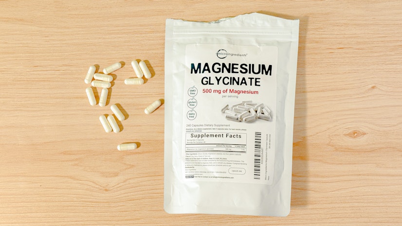 Micro Ingredients Magnesium Glycinate Top Down