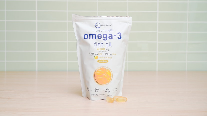 Micro Ingredients Triple Strength Omega 3 Fish Oil