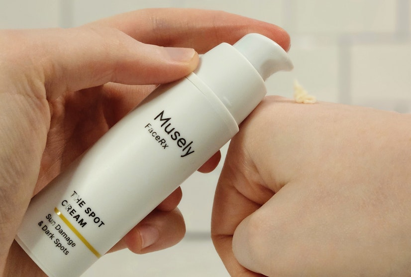 Musely Spot Cream Review Texture