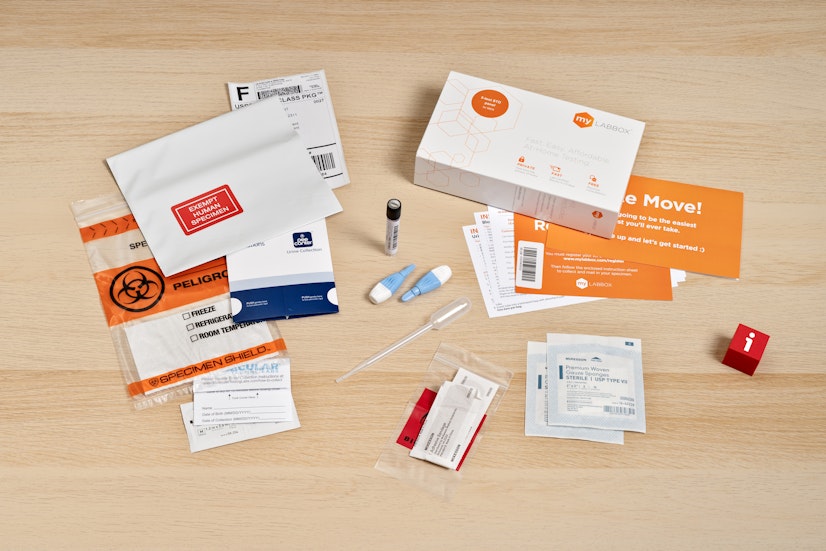 MyLab Box 5 Panel STD test kit