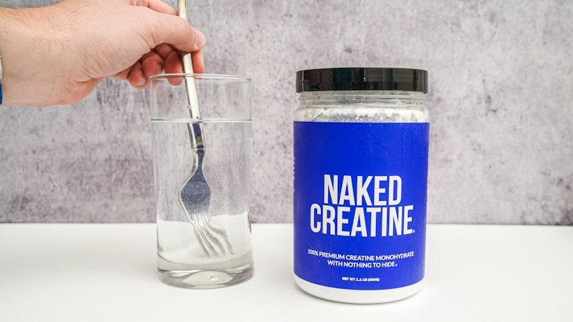 Naked Creatine mixed