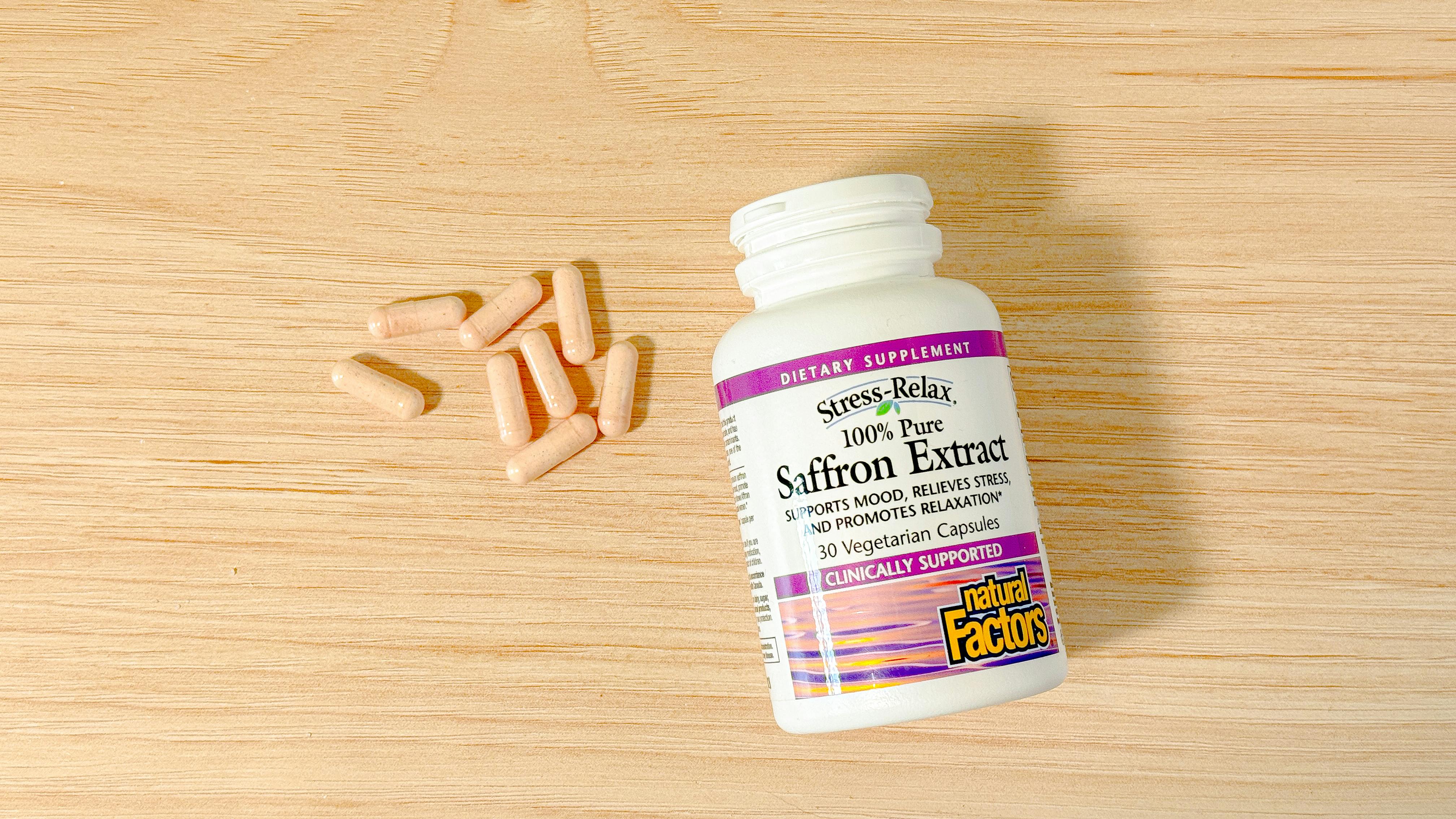 Natural Factors Saffron Extract Top Down