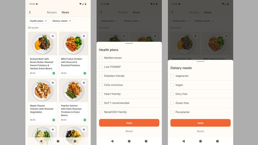 Nourish Meals Plans