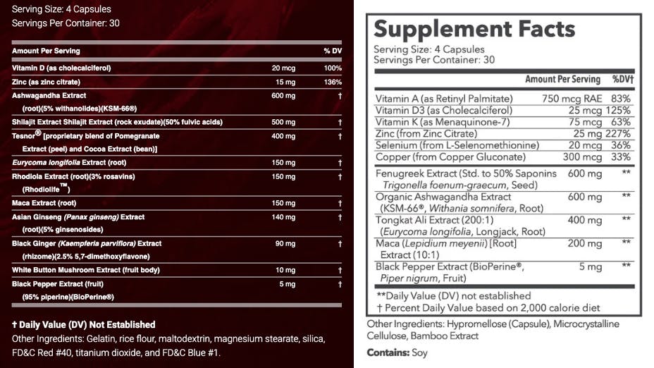 Nugenix Innerbody Side by Side