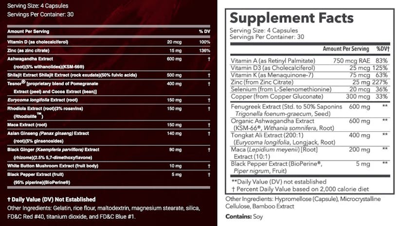 Nugenix Innerbody Side by Side