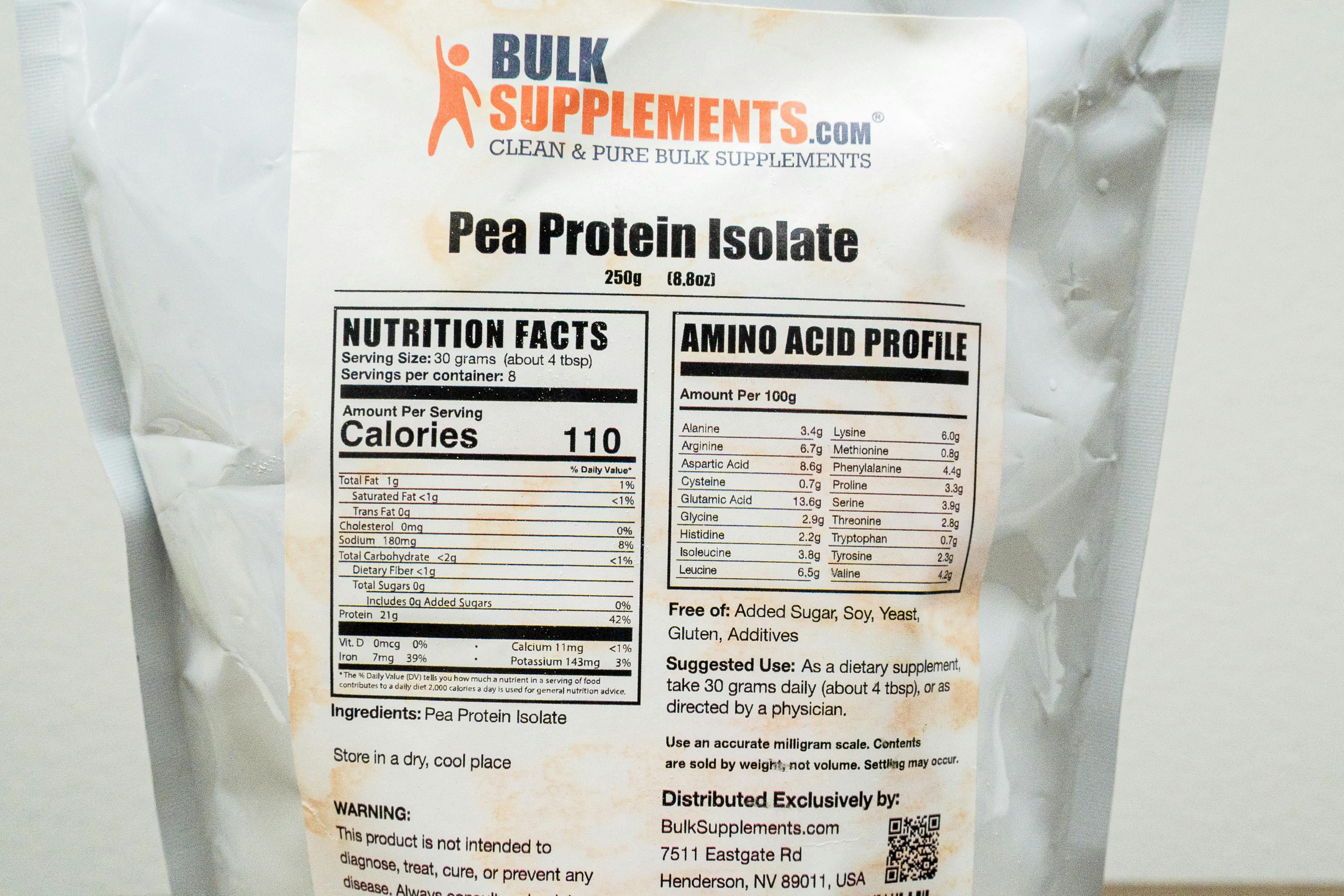 Bulk Supplements Whey Protein Isolate - Review