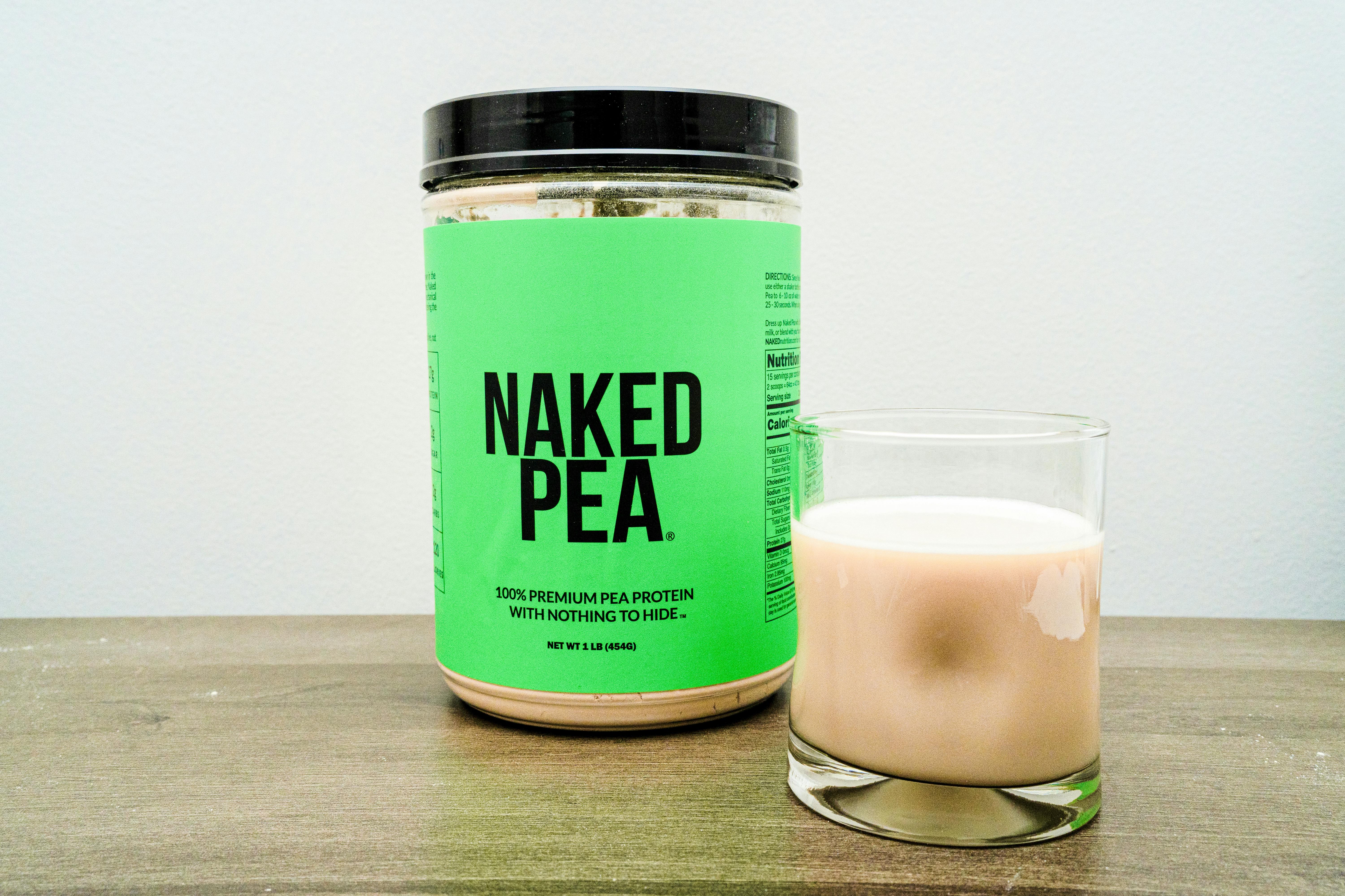 Naked pea protein