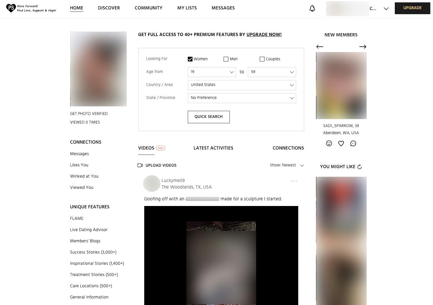 Positive Singles Homepage