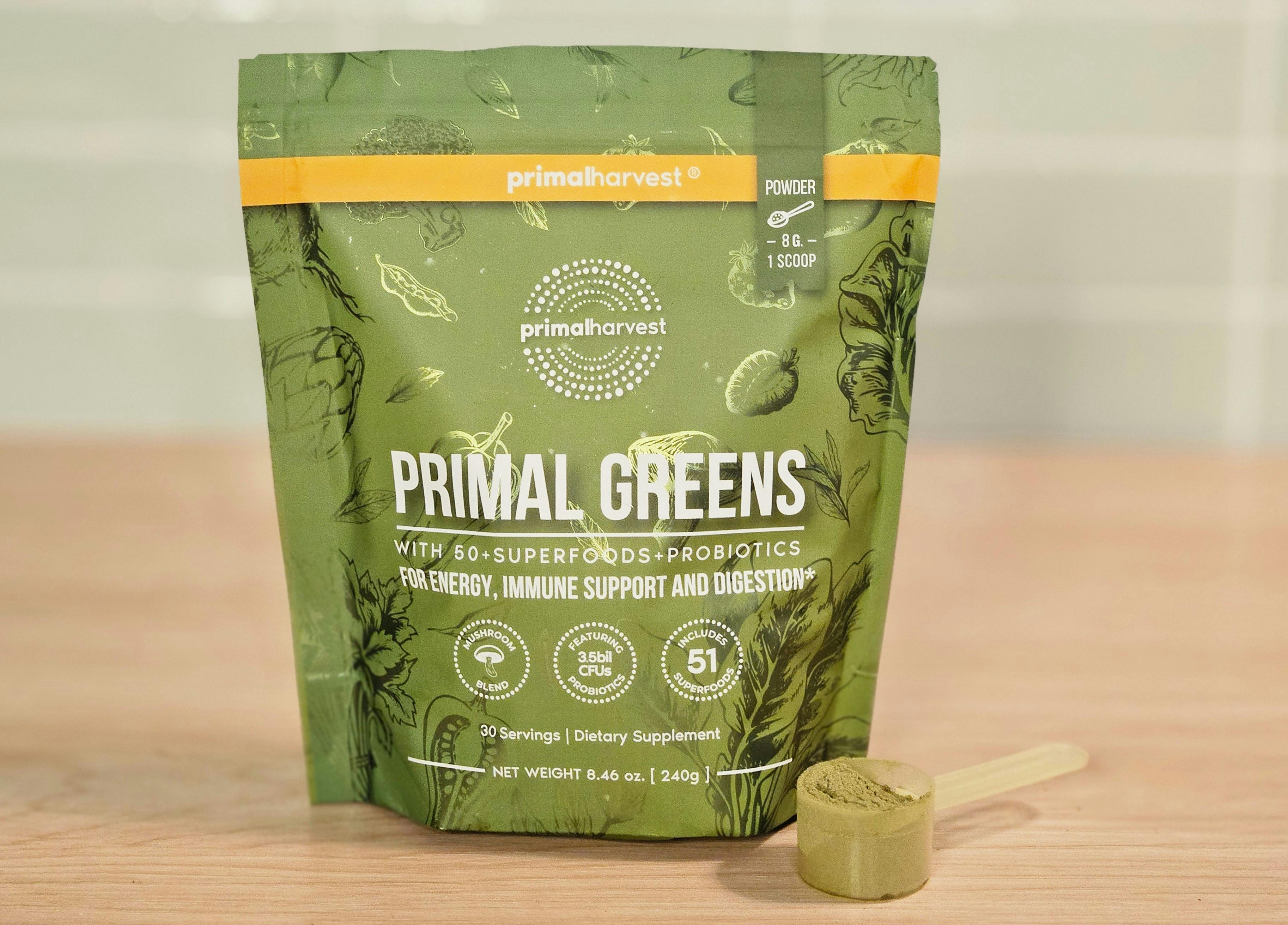 Primal Greens vs AG1 with Scoop