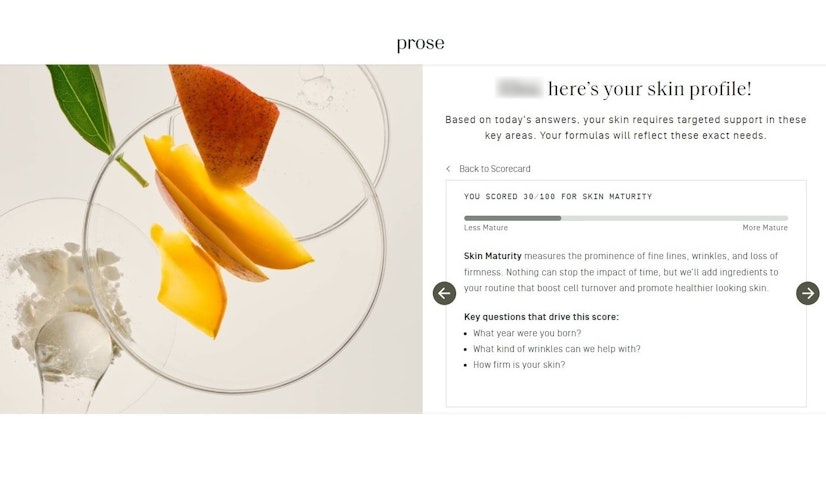 Prose Review Custom Formula Skin Maturity