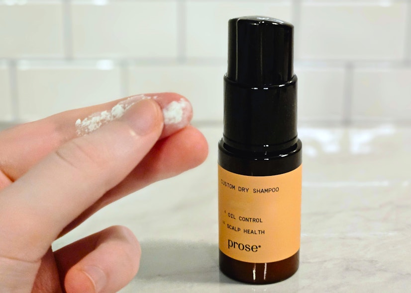 Prose Review Dry Shampoo Texture