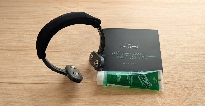 Pulsetto Device Gel Booklet Birdseye