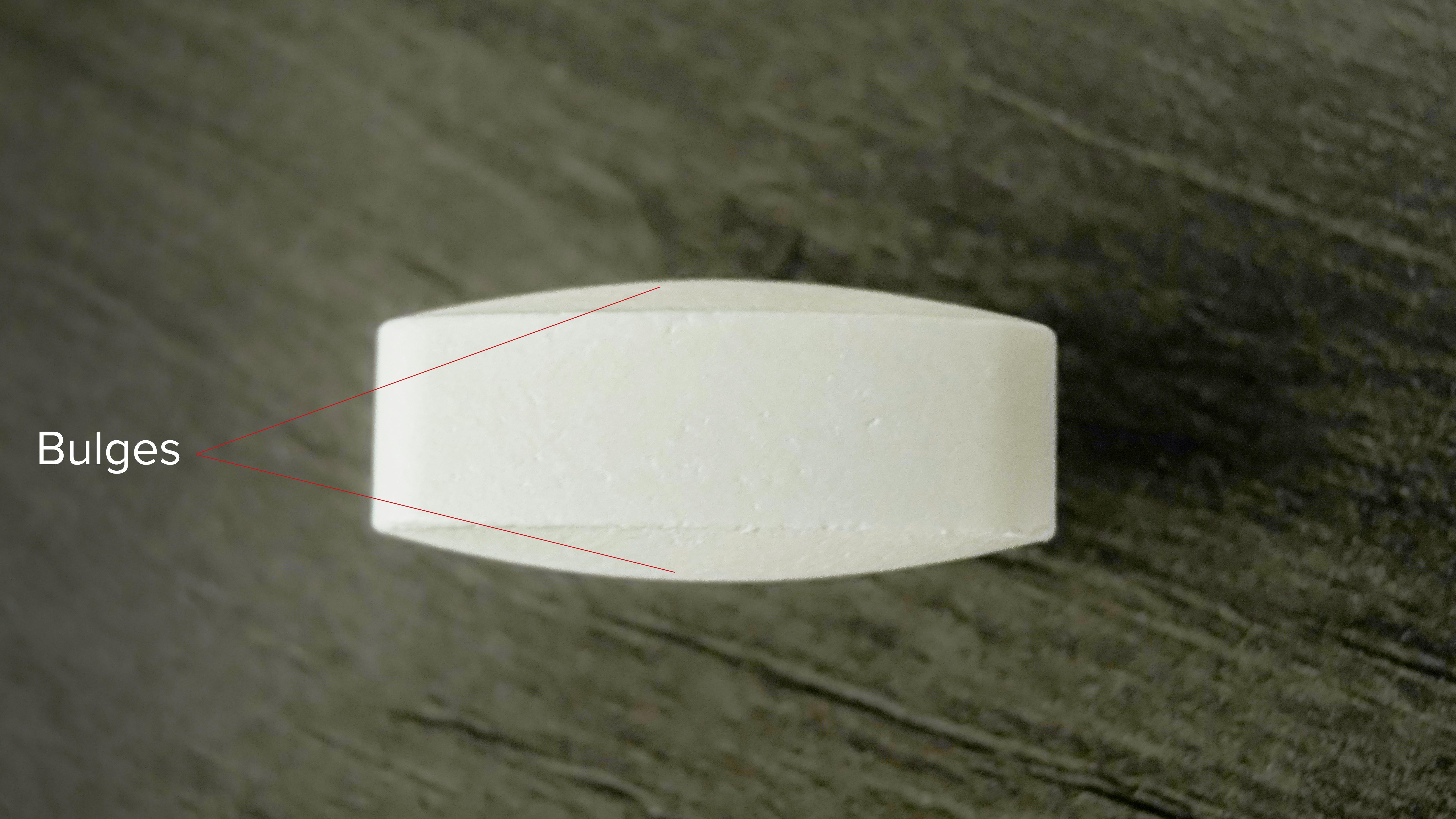 Puritans Pride Lysine tablet Extreme Closeup