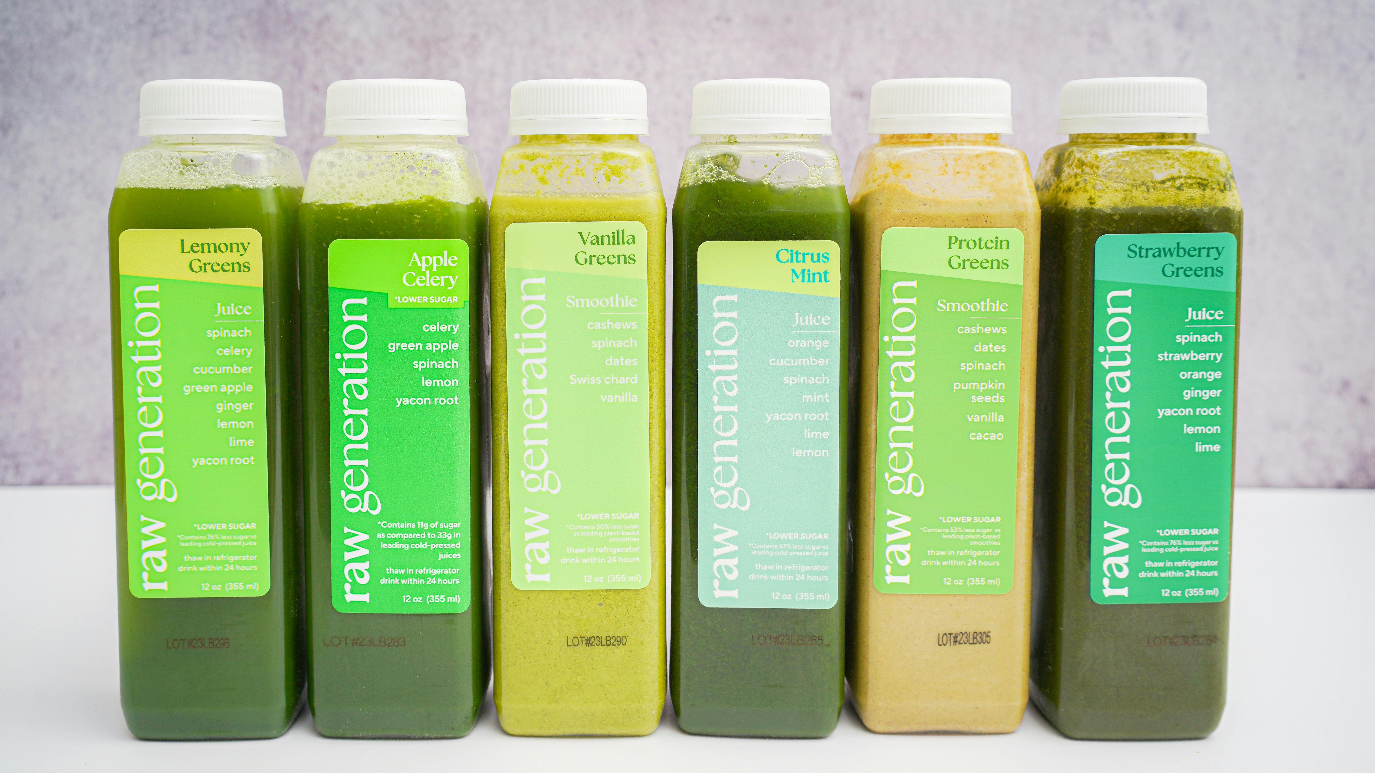 Raw Generation Low Suger Detox Cleanse