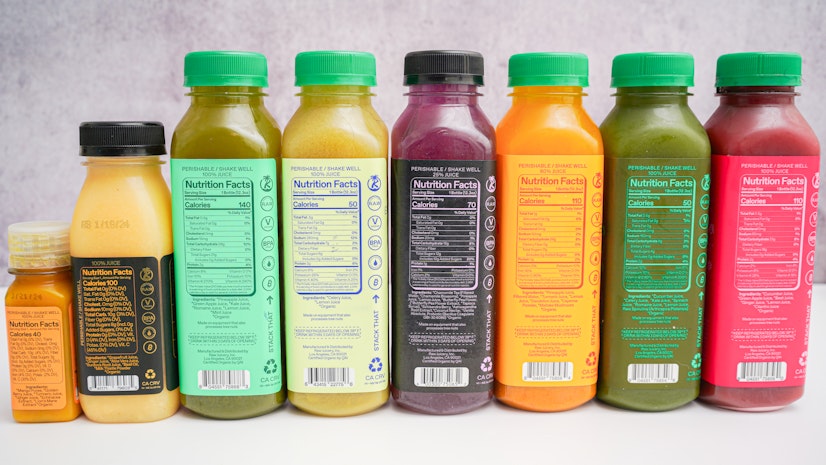 Raw Juicery Signature Cleanse Ingredients