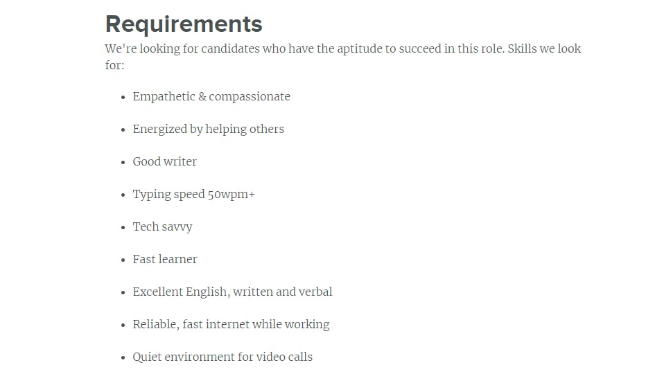 Relationship Hero’s Job Posting