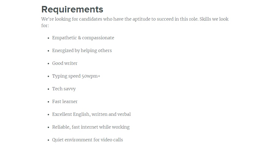 Relationship Hero’s Job Posting