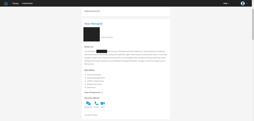 Regain Therapist Profile