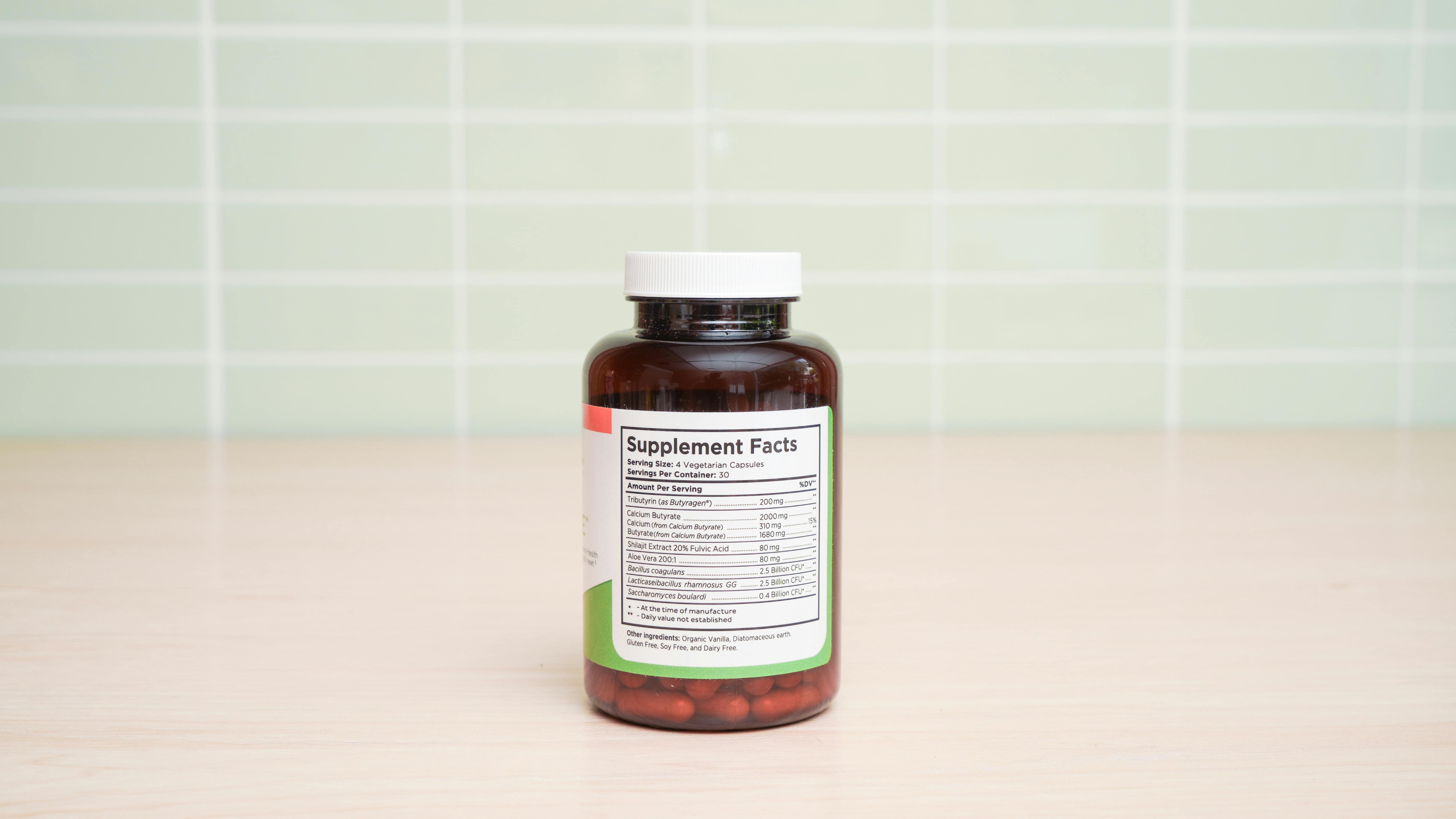 Return Healthy Double Butyrate Ingredients