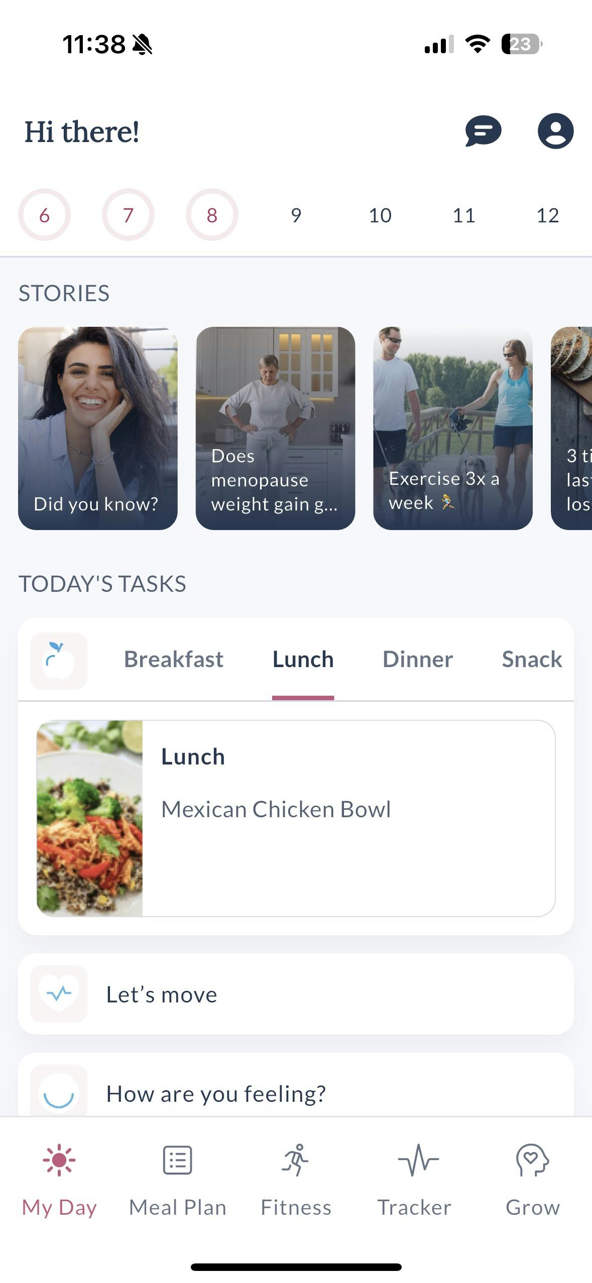 Reverse Health Reviews Main App Screen