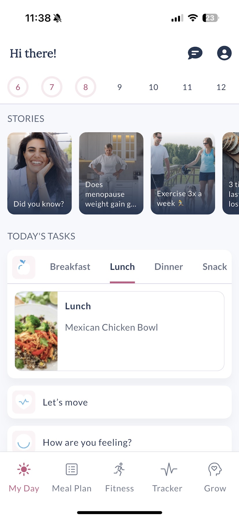 Reverse Health Reviews Main App Screen