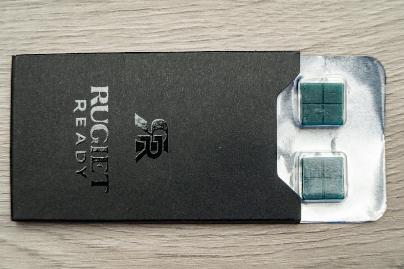 Rugiet Ready In Sleeve On Tabletop