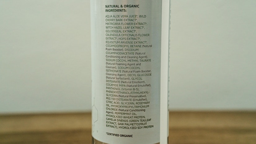 ScalpMED Shampoo Ingredients