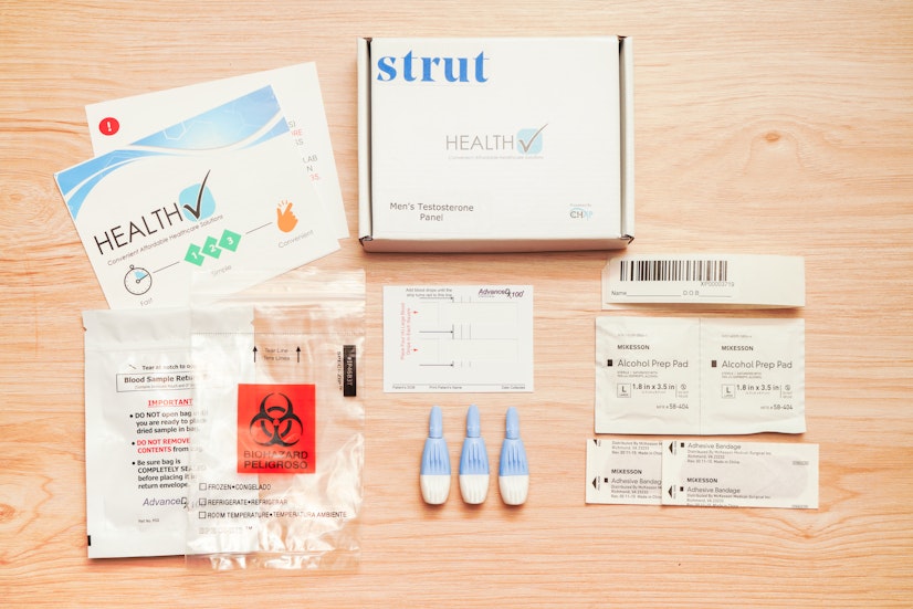 Strut Health Testosterone Test Contents