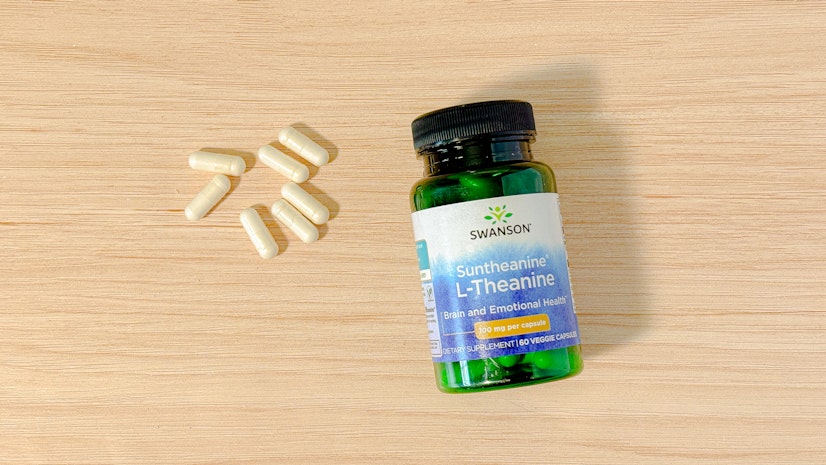 Swanson Suntheanine L-Theanine Top Down