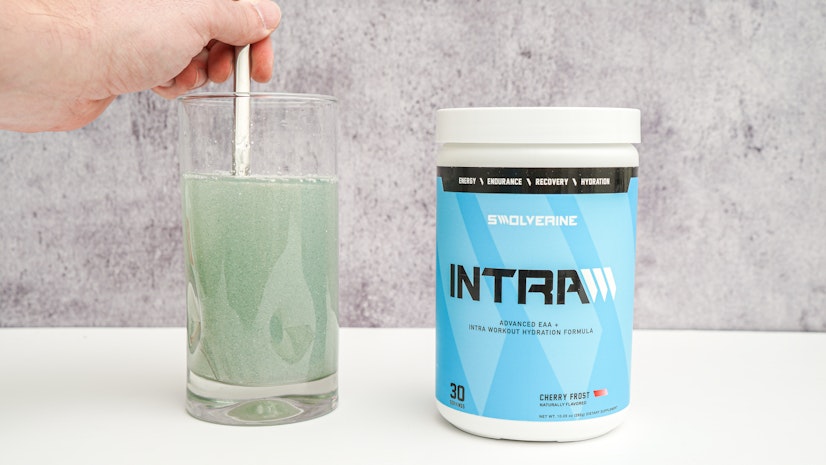 Swolverine Intra mixed in water