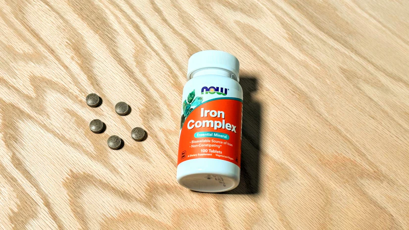 A picture of the NOW supplement bottle